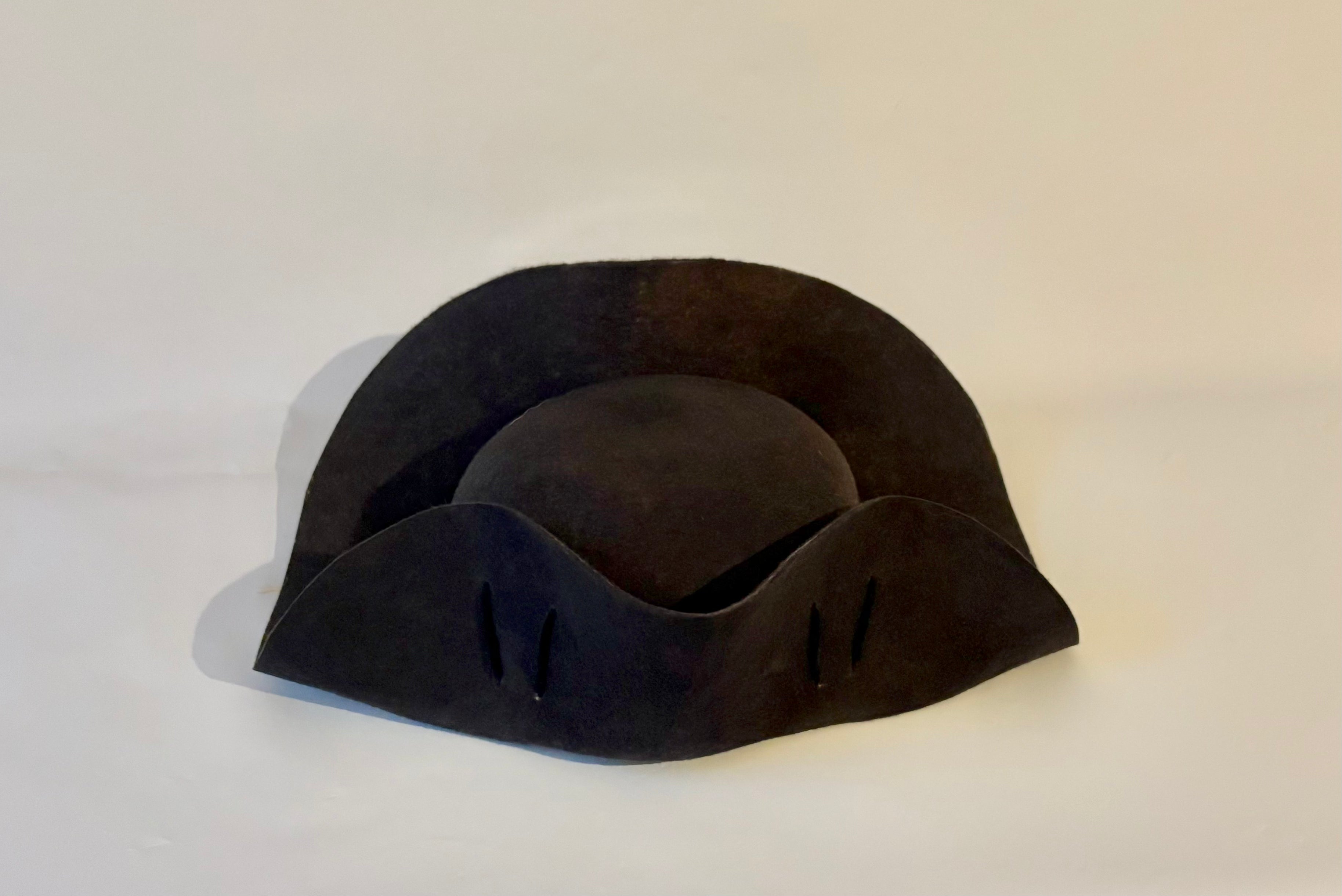 Unbound Nivernois Style Cocked Hat without Cockade