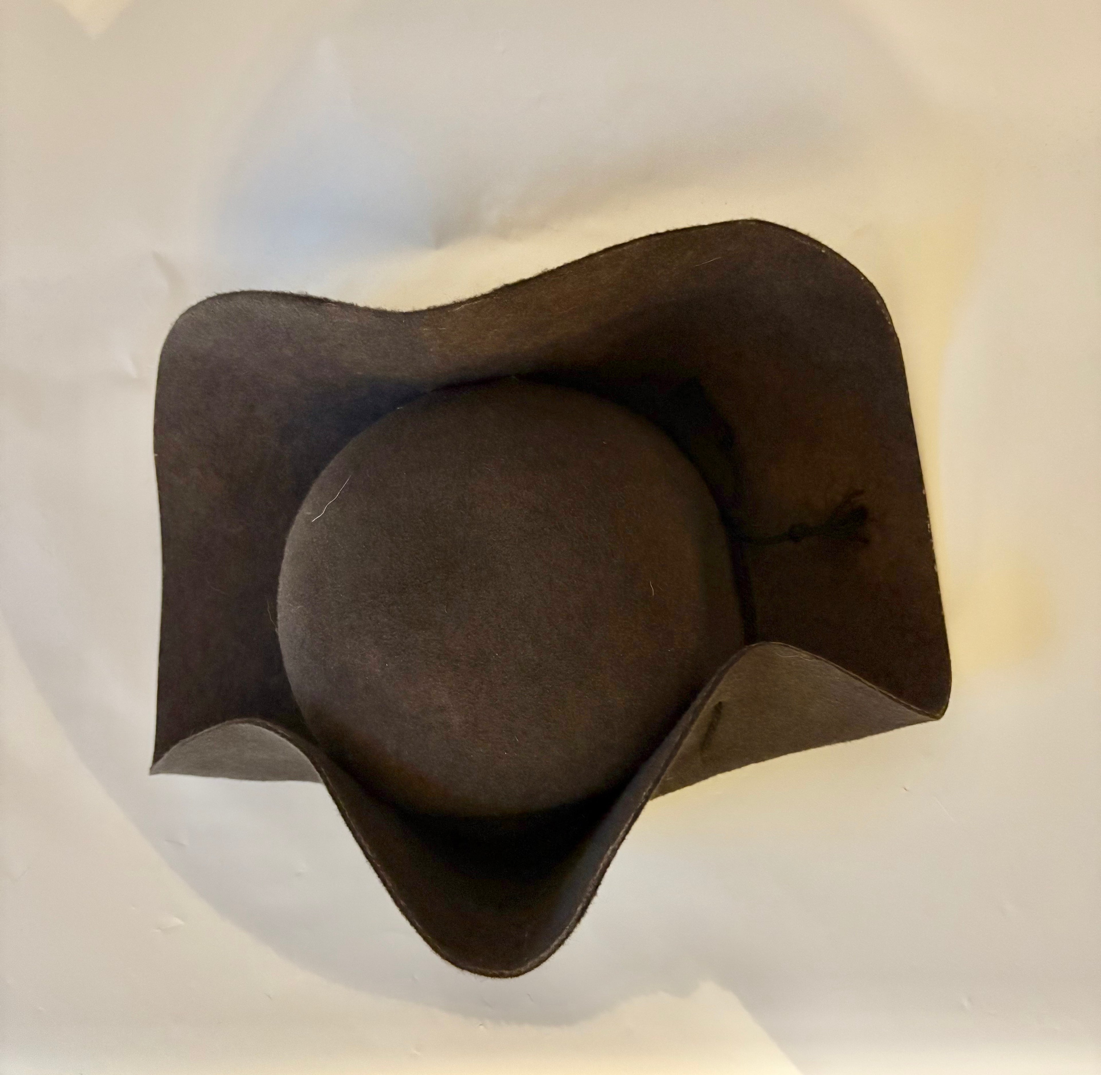 Unbound Nivernois Style Cocked Hat without Cockade