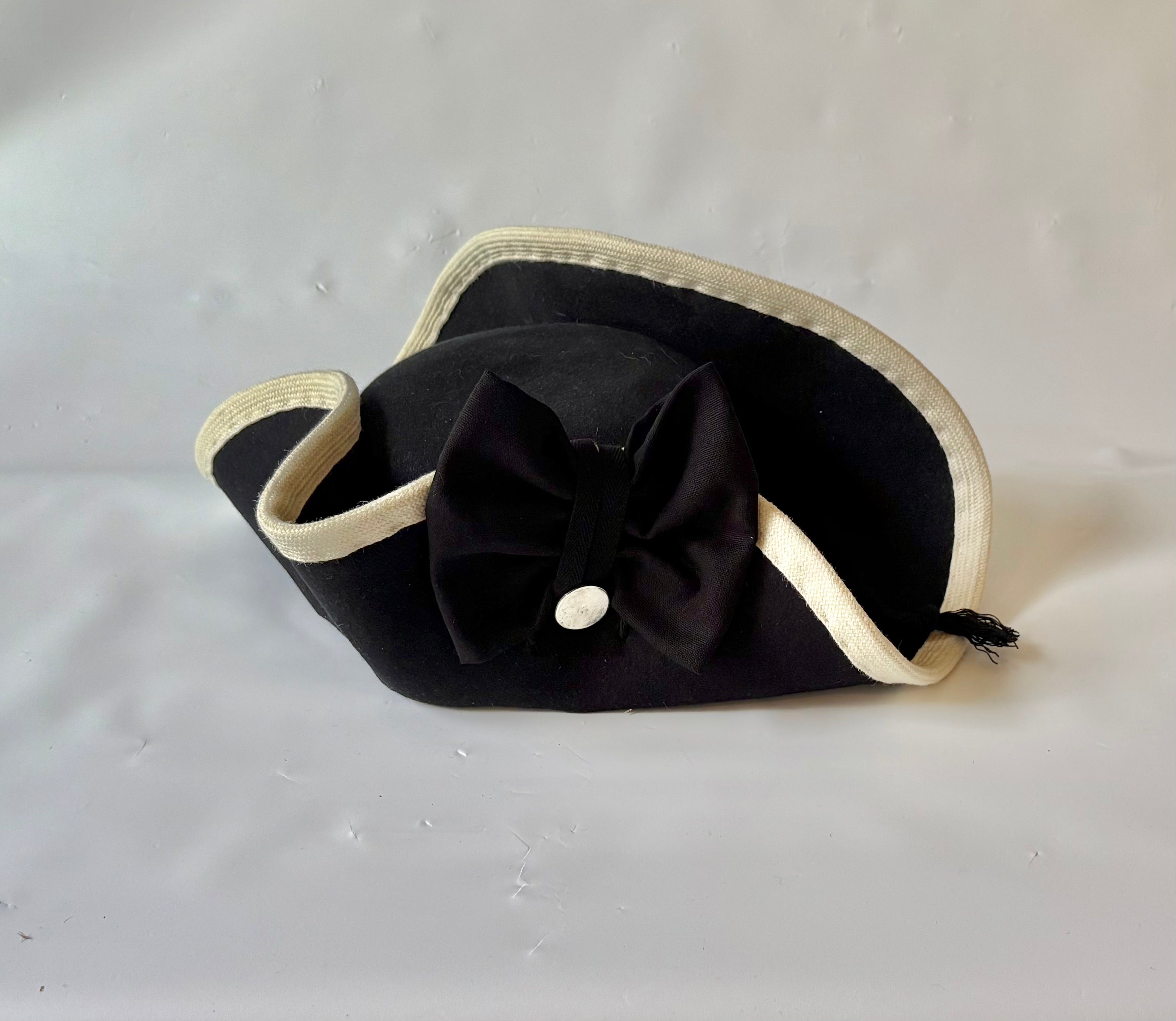 Bound Nivernois Style Cocked Hat with Cockade