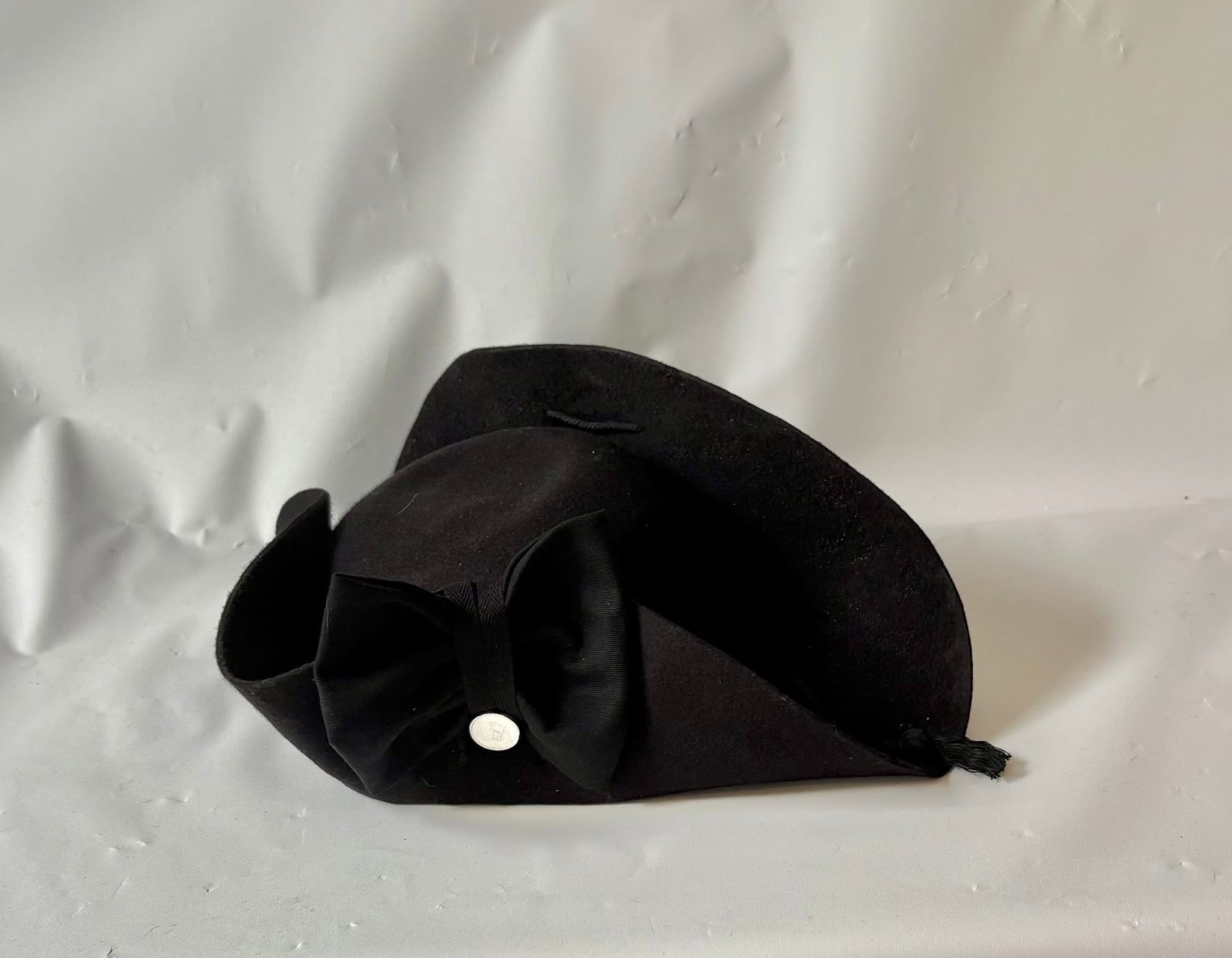 Unbound Ramillies Wool Felt Cocked Hat with Cockade